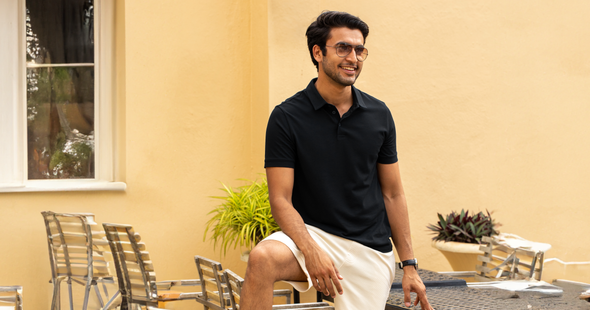 Mastering the Black Polo T-Shirt Look: A Style Guide for Men