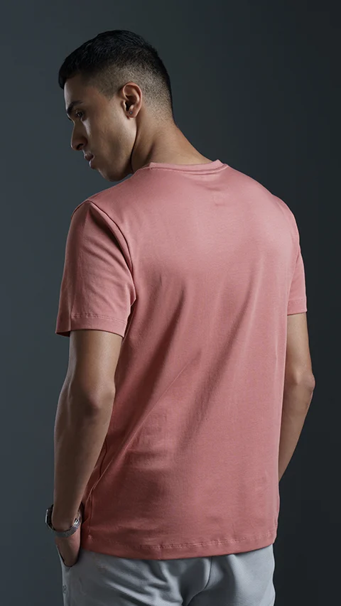 500 Day Anti-Shrink T-Shirt- Dusty Pink