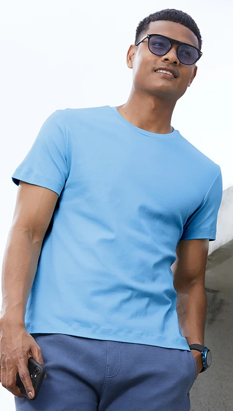 500 Day T-Shirt Joy Blue