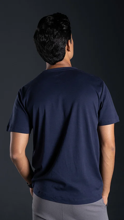 500 Day Anti-Shrink T-Shirt Nomad Navy