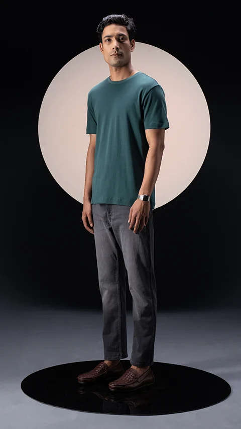 500 Day Anti-Shrink T-Shirt Planet Green