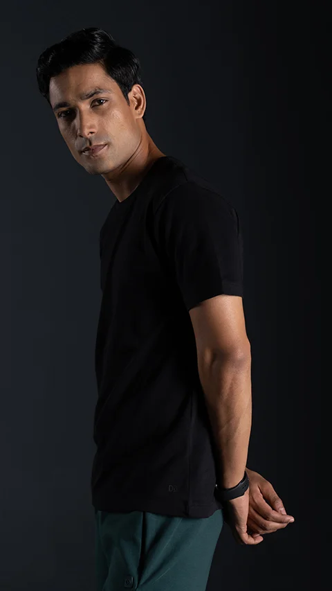 500 Day Anti-Shrink T-Shirt Sworn Black