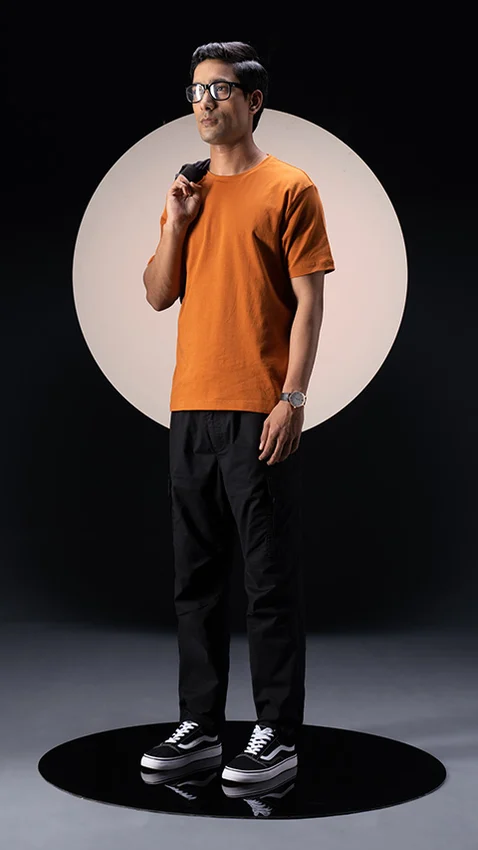 500 Day Anti-Shrink T-Shirt Tan Brown