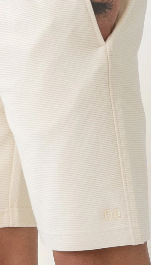 Constant 500 Day Casual Shorts Vow White