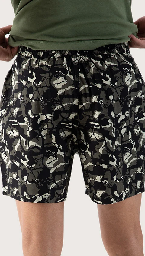 BREEEZE Ultra-light Boxer Shorts Camo Grey