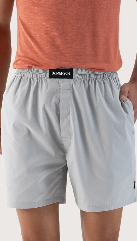 BREEEZE Ultra-light Boxer Shorts Grey Mist