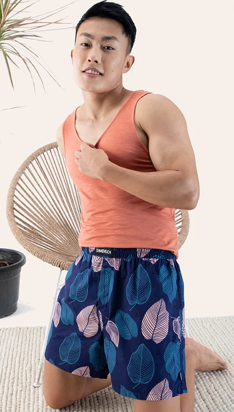 BREEEZE Ultra-light Boxer Shorts Rio Blue