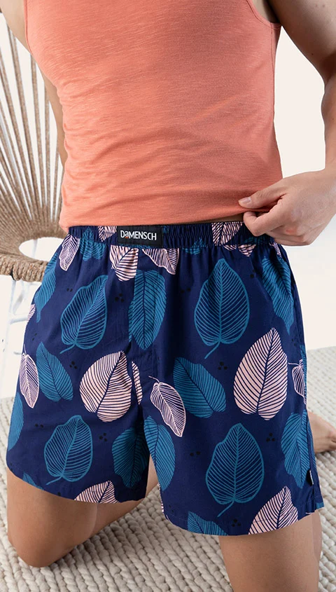 BREEEZE Ultra-light Boxer Shorts Rio Blue