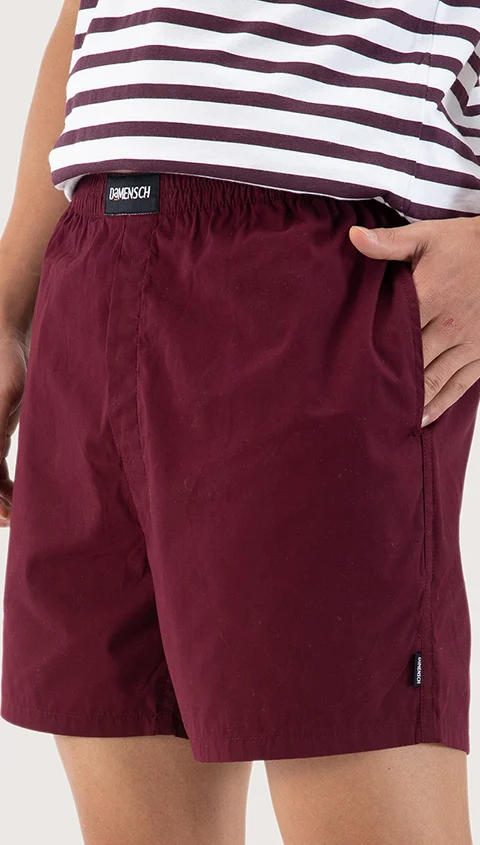 BREEEZE Ultra-light Boxer Shorts Vintage Wine