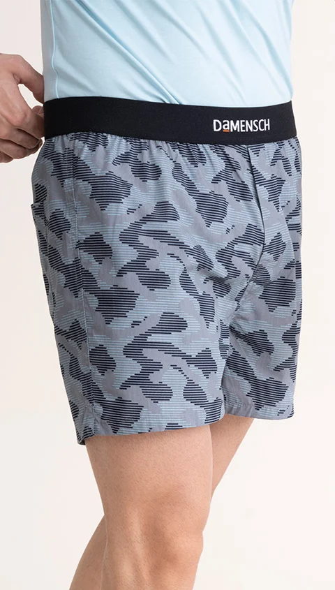 BREEEZE Ultra-light Inner Boxers Digital Camo Grey