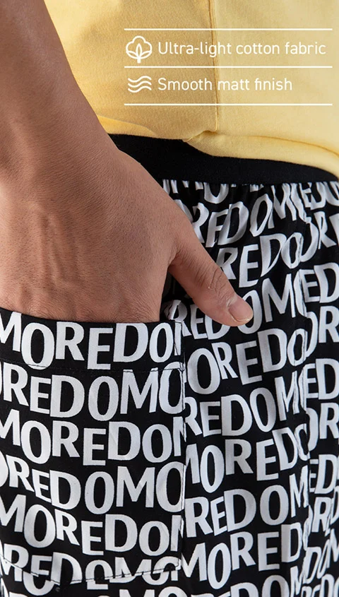 Value-Deal Inner boxers Abstract Yellow, Do More Black