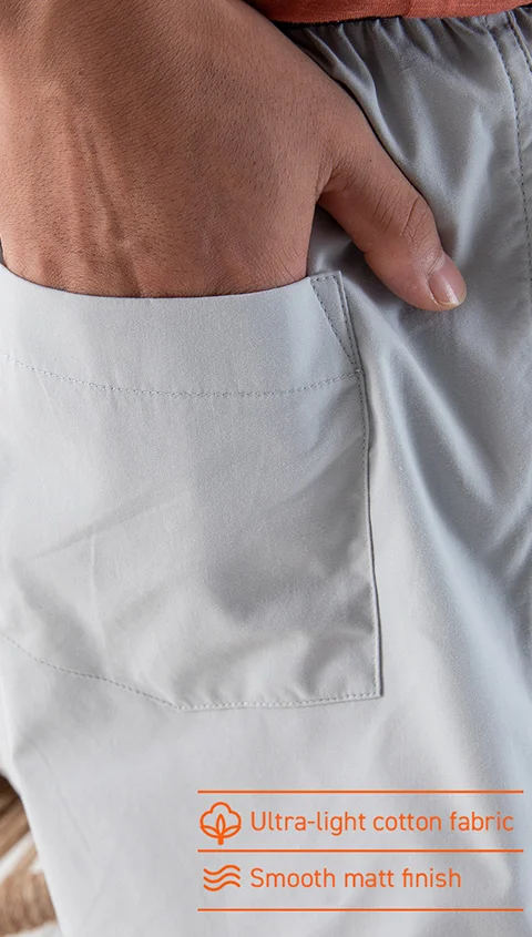 BREEEZE Ultra-light Inner Boxers Grey Mist