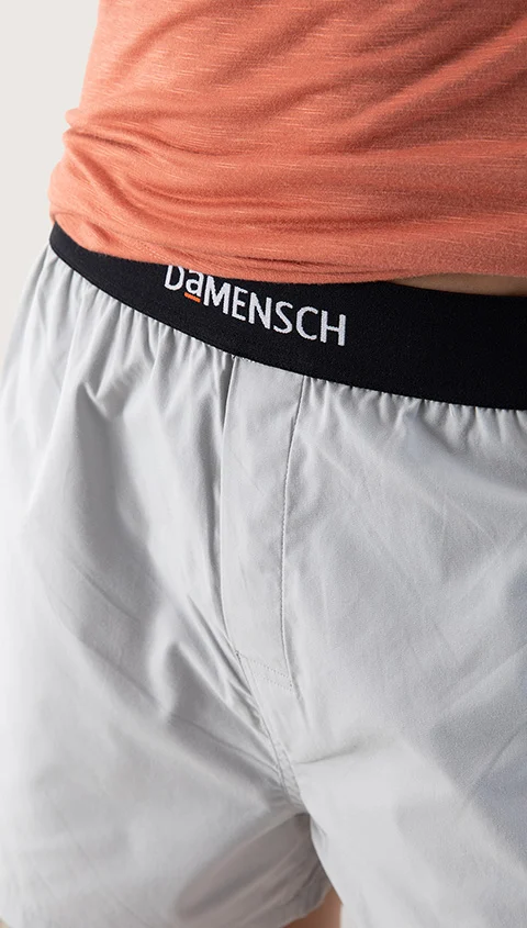 BREEEZE Ultra-light Inner Boxers Grey Mist