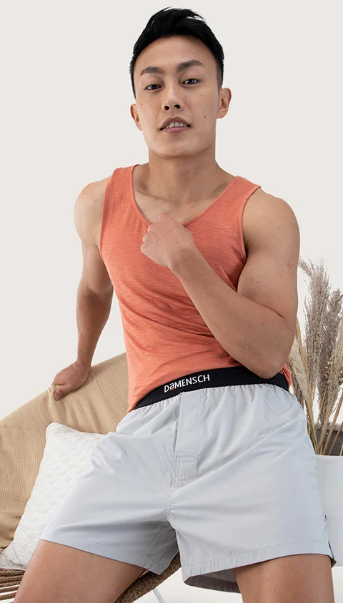 BREEEZE Ultra-light Inner Boxers Grey Mist