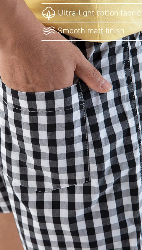 BREEEZE Ultra-light Inner Boxers Lima Black