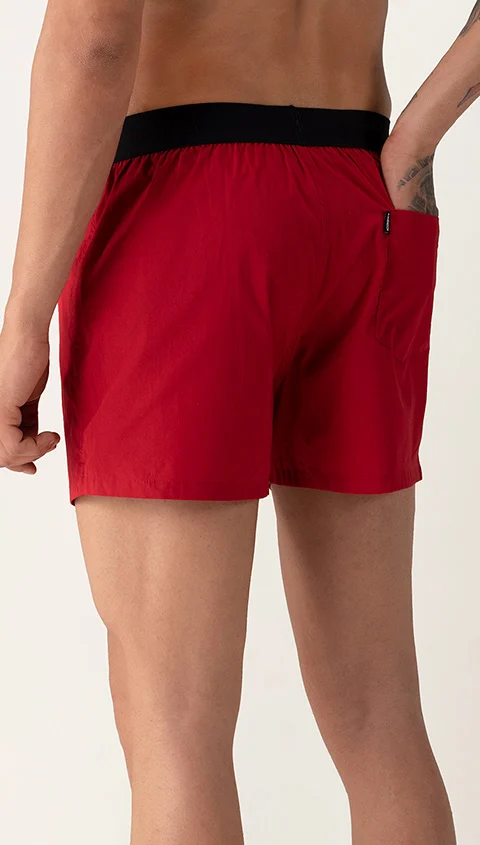 BREEEZE Ultra-light Inner Boxers Los Wine