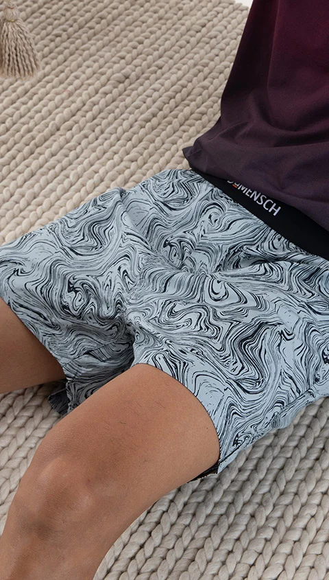 BREEEZE Ultra-light Inner Boxers Marble Grey