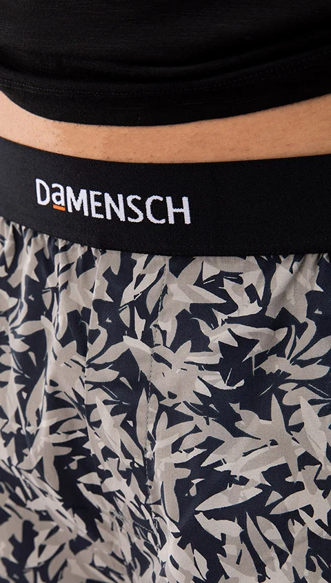 BREEEZE Ultra-light Inner Boxers Midnight Jungle Blue