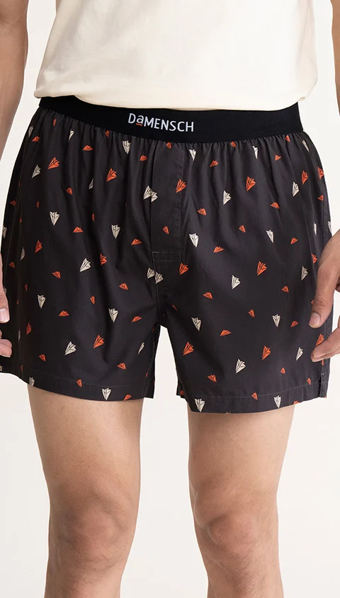BREEEZE Ultra-light Inner Boxers Paper Plane Grey