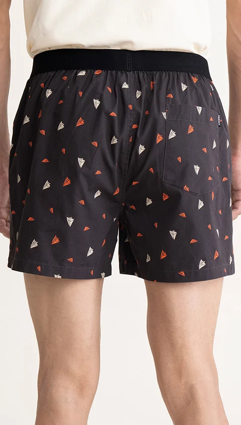 BREEEZE Ultra-light Inner Boxers Paper Plane Grey