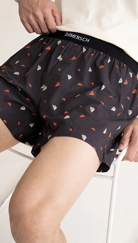 BREEEZE Ultra-light Inner Boxers Paper Plane Grey