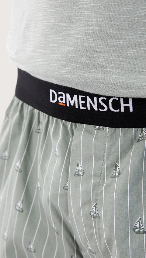 BREEEZE Ultra-light Inner Boxers Sailor Grey