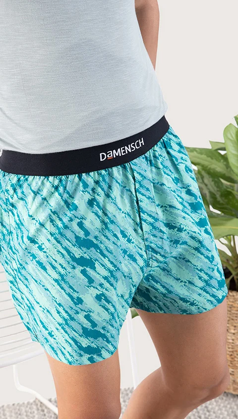 BREEEZE Ultra-light Inner Boxers Stroke Blue