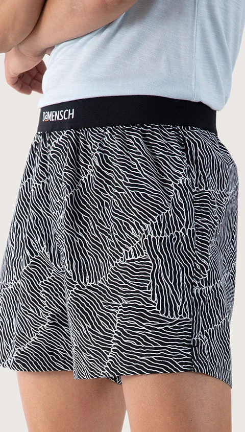 BREEEZE Ultra-light Inner Boxers Thunder Black