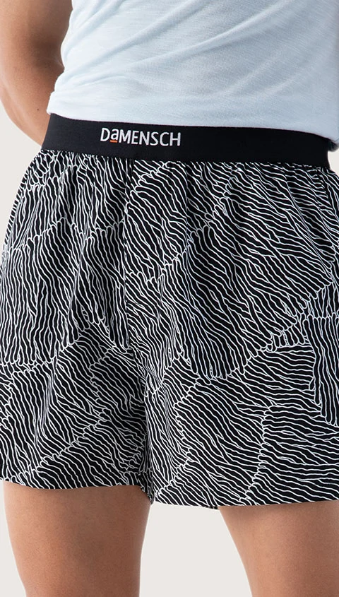 BREEEZE Ultra-light Inner Boxers Thunder Black