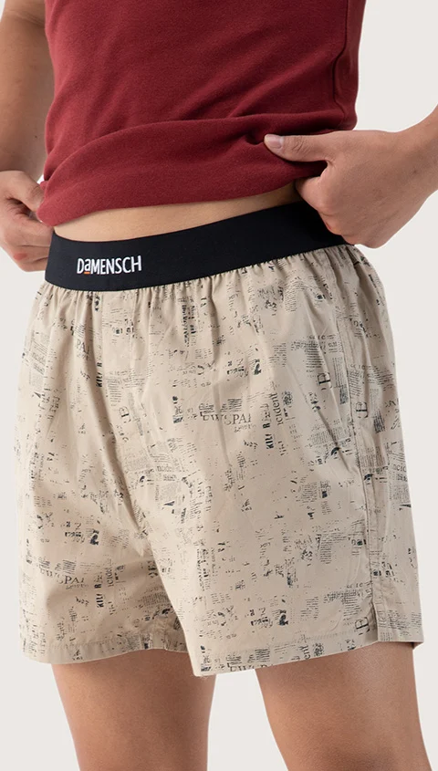 BREEEZE Ultra-light Inner Boxers Vintage Beige