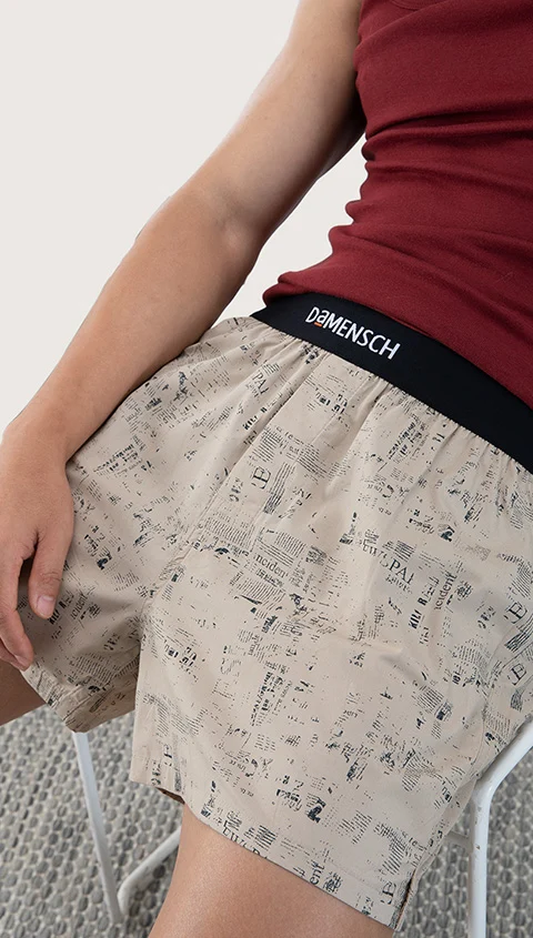 BREEEZE Ultra-light Inner Boxers Vintage Beige