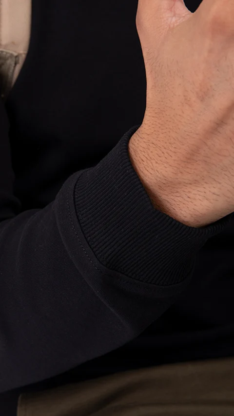 Better Basics Regular Fit Sweatshirt Fire Black