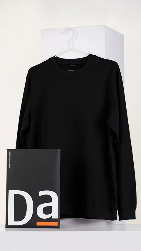 Better Basics Regular Fit Sweatshirt Fire Black
