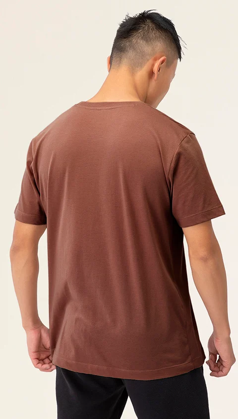 Better Basics Crew T Shirt Hurricane Red