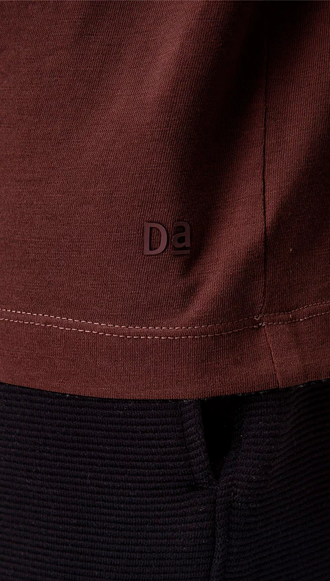Better Basics Crew T Shirt Hurricane Red