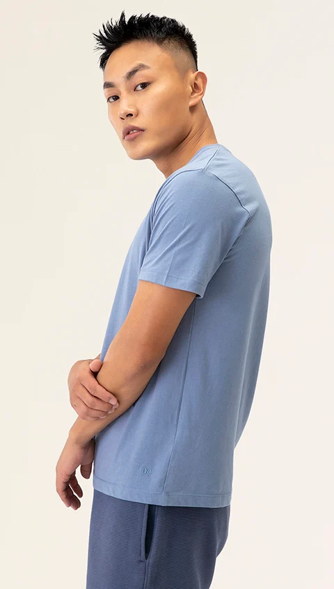 Better Basics Crew T Shirt Jelly Blue