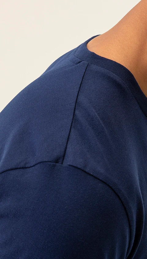 Better Basics Crew T Shirt New Blue