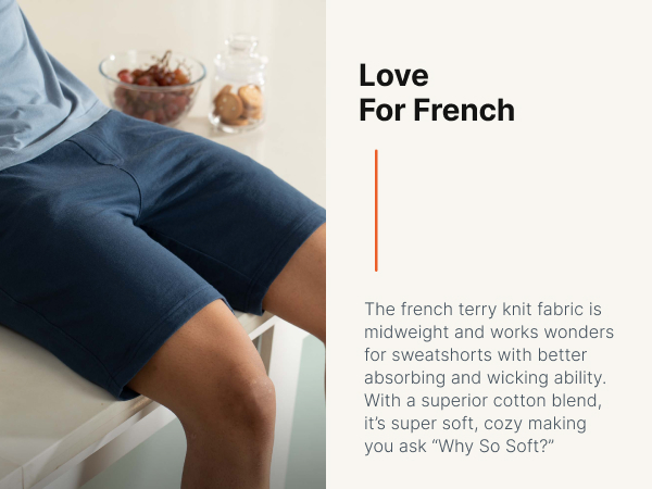 damensch Terry Better Grey Sweatshorts | Quiet French Damensch Basics