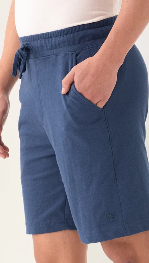 Better Basics French Terry Sweatshorts Happy Blue
