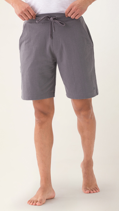 Damensch Better Basics French Terry Sweatshorts Quiet Grey | damensch