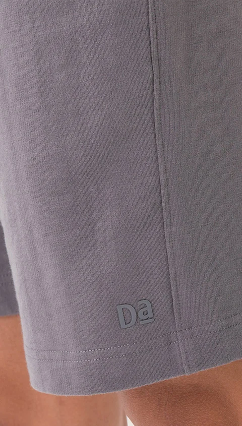 Better Basics French Terry Sweatshorts Quiet Grey