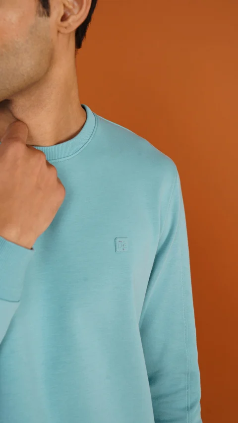 Constant Solid Sweatshirt Jolly Turquoise