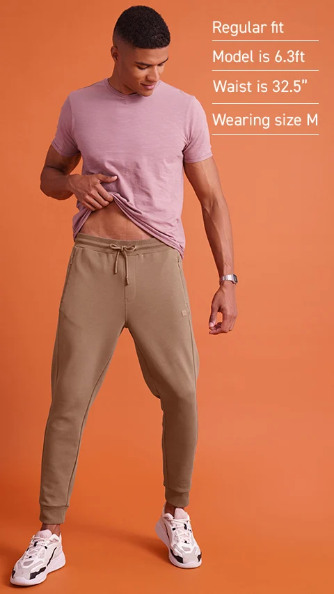 Constant 500 Day Joggers Cocoa Brown