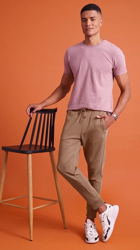 Constant 500 Day Joggers Cocoa Brown