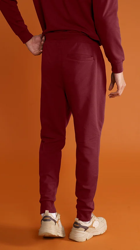 Constant 500 Day Joggers   Majestic Maroon