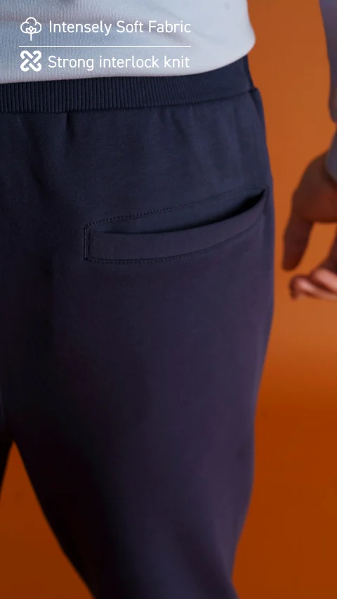 Constant 500 Day Joggers Da Logo Mid Night Blue