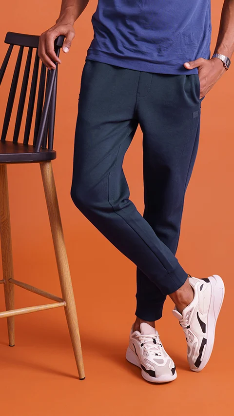Constant 500 Day Joggers   Mid Night Blue