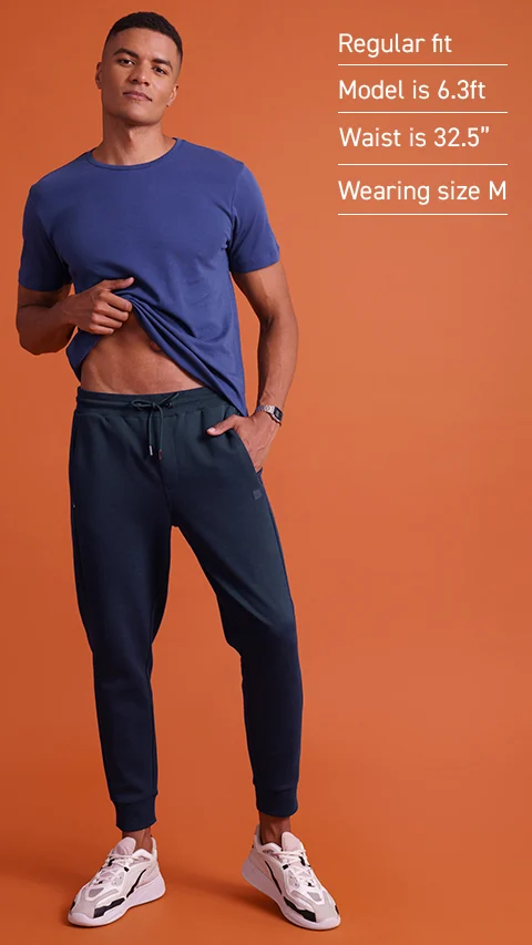 Constant 500 Day Joggers   Mid Night Blue