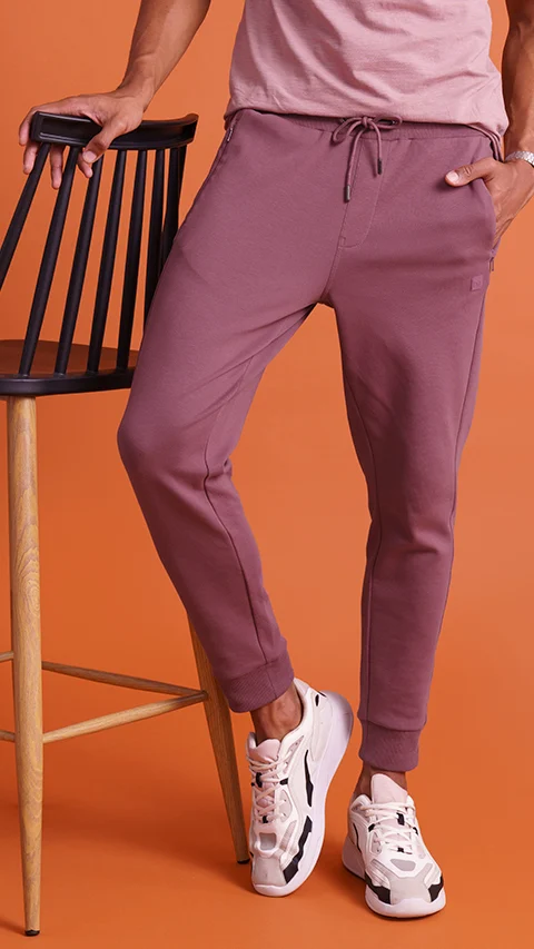 Constant 500 Day Joggers   Shadow Maroon