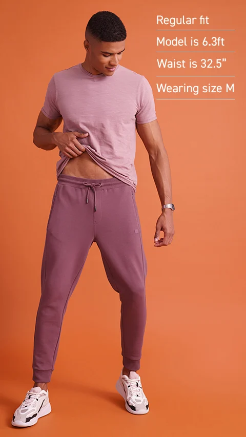 Constant 500 Day Joggers   Shadow Maroon